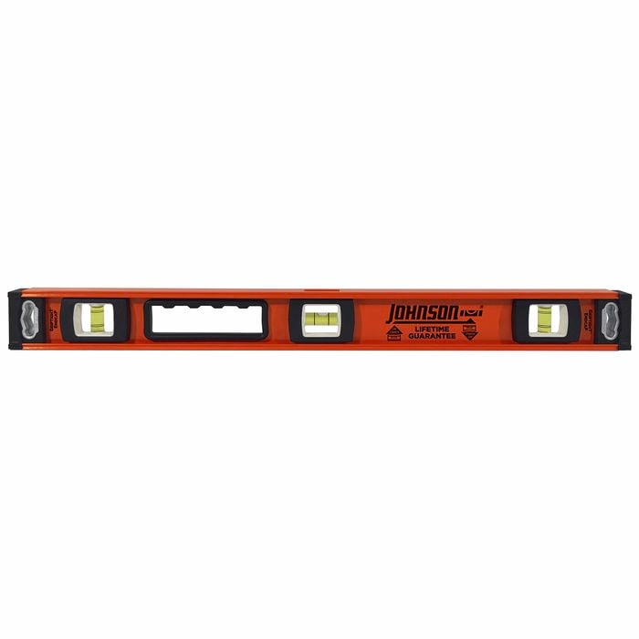 Johnson 600mm / 24 Inch Heavy Duty I-Beam Aluminium Level