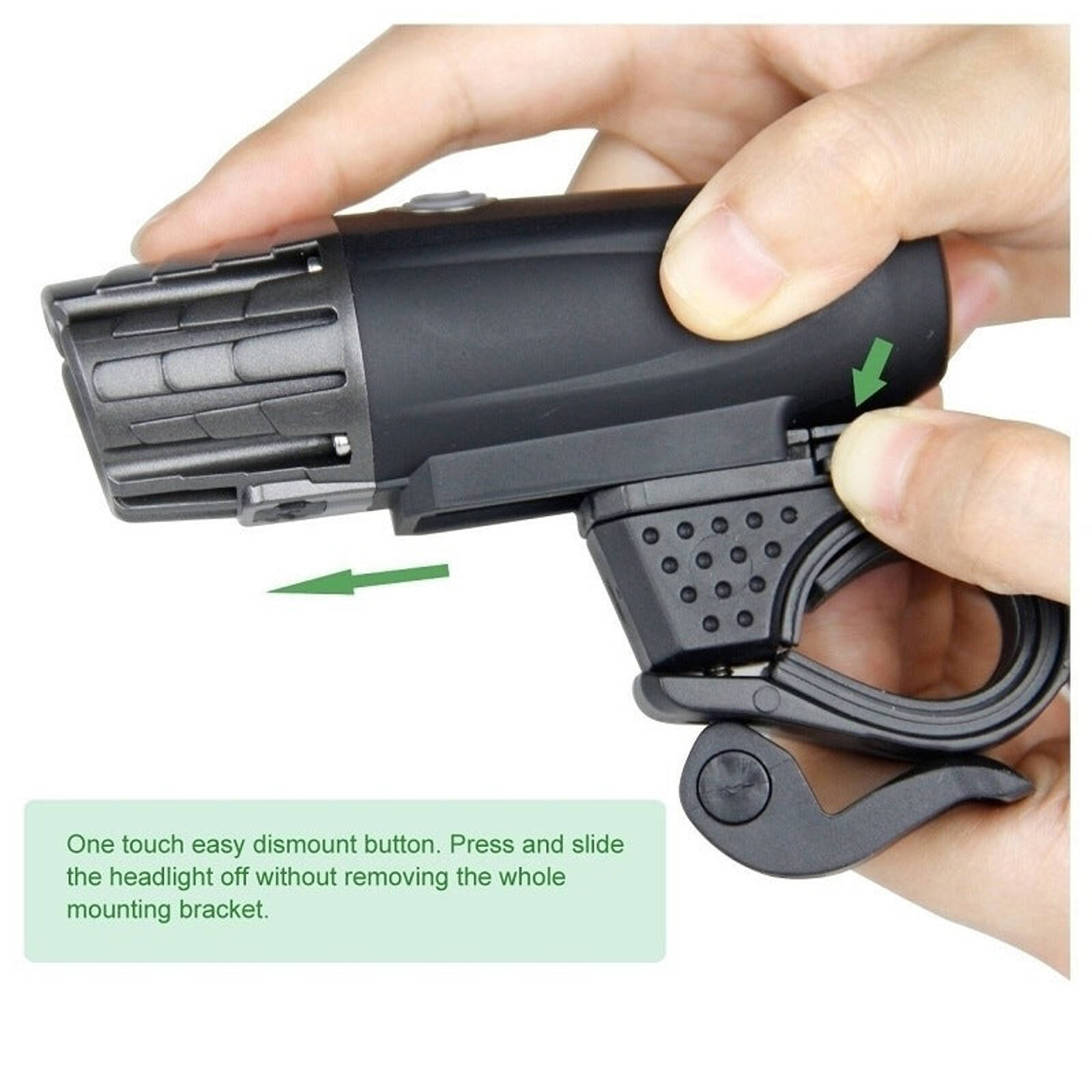 USB Rechargeable Waterproof LED Bike Bicycle Light Set Bunnings Australia