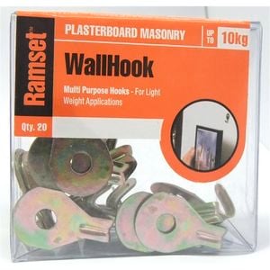 Ramset WallHook Utility Zinc Passivated 20pk THH6800/20