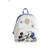 Disney Mickey Deluxe PU Leather Kids Travel Backpack 29x29cm