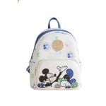 Disney Mickey Deluxe PU Leather Kids Travel Backpack 29x29cm
