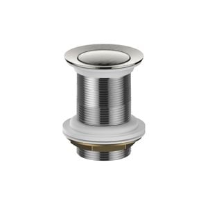 Greens 40mm Brushed Nickel No overflow Pop-Up Basin Waste