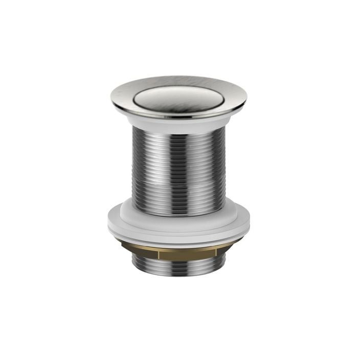 Greens 40mm Brushed Nickel No overflow Pop-Up Basin Waste