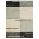 Sahara 160 x 230cm Lines Jet Rug