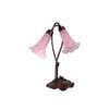 G&g Twin Lily Lamp Purple