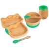 Tiny Dining 5pc Bamboo Llama Baby Weaning Set