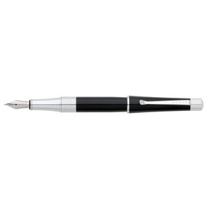 Cross Beverly Fountain Pen Signing/writing Stationery Medium Nib Black/chrome