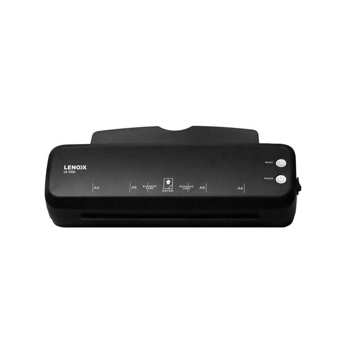 Lenoxx Hot Paper Laminator 300w For 80-100 Microns With 100 A4 Laminating Pouches