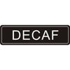 Olympia Airpot Label Adhesive Decaf Beverage Coffee Station Signage