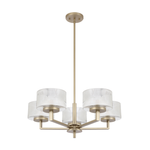 Telbix Moreno Modern Pendant Hanging Lamp Light Metal Glass Antique Silver Satin