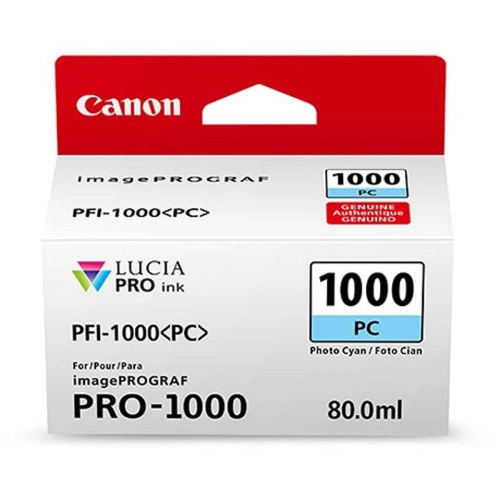 Canon PFI1000PC Photo Cyan Ink Tank