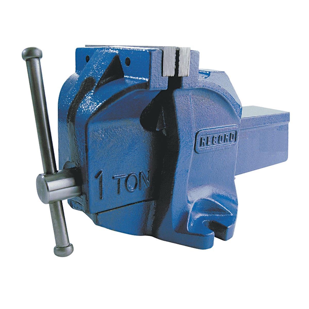 IRWIN 100mm Record Engineers Bench Vice T41211000 - Bunnings Australia
