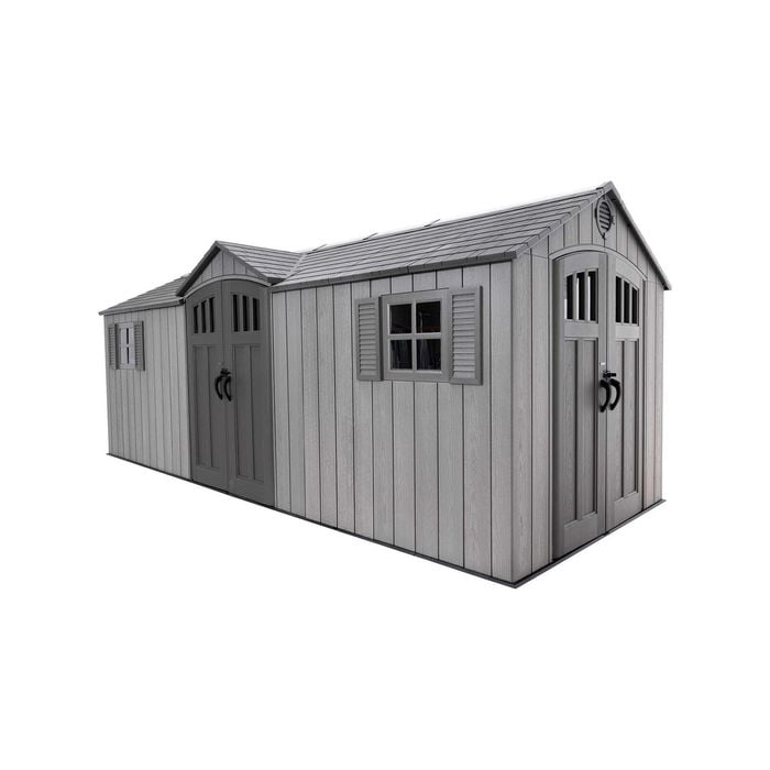 Lifetime Rough Cut 6.1 x 2.37m Shed