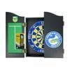 NRL Dartboard and Cabinet Set Paramatta Eeels Team Design Black Finish