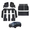 AUSGO Floor Mats Boot Liner Back Seat Protector Set for KIA Carnival Petrol KA4 Series 2020-Onwards Floor Liners Cargo Mat