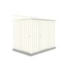 Absco Sheds 1.52 x 2.26 x 2.06m Surfmist Narrow Double Door Garden Shed