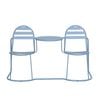 Marquee Blue Double Chair With Table