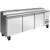 Thermaster Pizza Prep Bench  - Pizza Prep Fridges (tpb2400)
