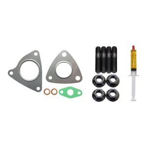 Turbo Charger Installation Stud, Gasket & Lubricant Kit For Jaguar Xj 3.0l 2009 Onwards Passenger Side