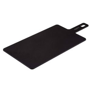 Ladelle Eco Gourmet Series Wood Fibre 45cm Serving Board w/ Handle Rect Black