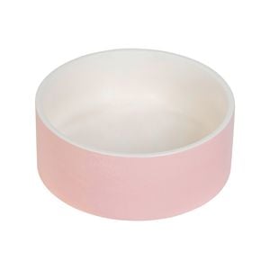 Baxter Bone Ceramic Pet Bowl Pink Pastel Large