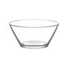 LAV Vega Glass Serving Bowl - Clear Nesting Kitchen Mixing Bowls - 215ml - 10.5cm