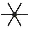 Fanforce Ceiling Fan 94" - Efficient Airflow, Remote Control