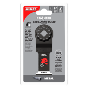 Diablo 32mm Starlock Bi-Metal Multi-Tool Blade For Metal 