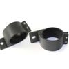 Elinz 3" 76-81mm PAIR Bullbar Mounting Bracket Clamp LED light bar Driving RIGID BLACK