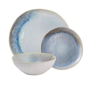 12pc Maxwell & Williams Lunara Coupe Dinner Set Durable Stoneware