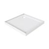 Stein 1000 x 1000mm White 4-Sided Acrylic Offset Waste Tray 