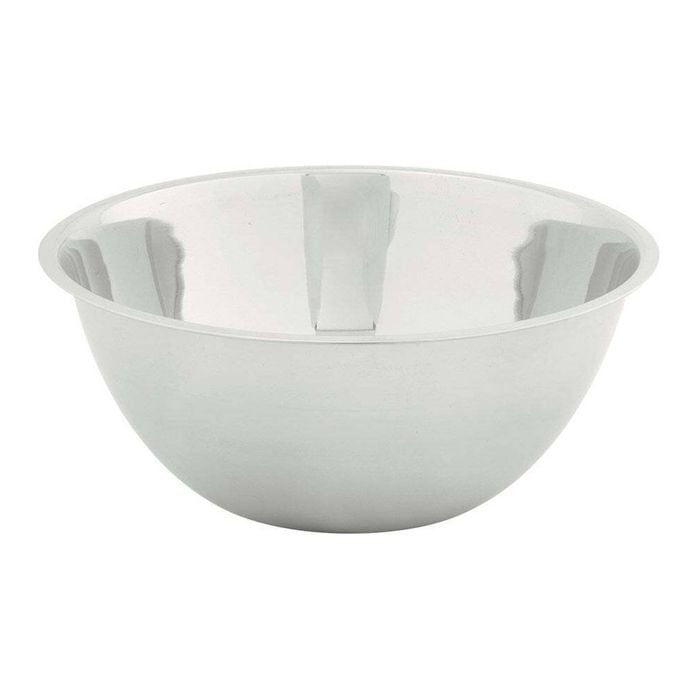 Avanti Stainless Steel 3.7L Mixing Bowl Stirring/Pouring Food Container Silver