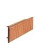 DECO 90 x 16mm Casuarina DecoSlat Colour Matched End Cap