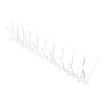 Saxon 500 x 100 x 110mm Stainless Steel Bird Spike - 10 Pack
