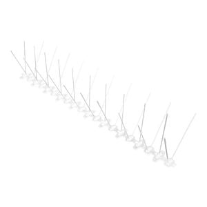 Saxon 500 x 100 x 110mm Stainless Steel Bird Spike - 10 Pack