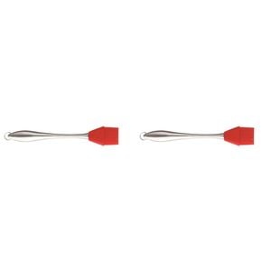 2PK Dexas Gadget Silicone 26.5cm Baster Cooking Brush - Red