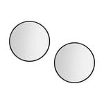Embellir Round Wall Mirror 50cm Set of 2