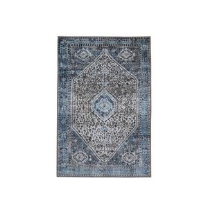 Shakespeare 90 x 60cm Blue Polyester Indoor Mat