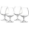 4pc Luigi Bormioli Masterpiece 395ml Cognac Glasses Set