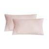 Dreamaker Superfine Washed Microfibre Standard Pillowcase Twin Pack - Blush Pink