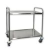 Pro.cooker 2 Tier Stainless Steel Trolley