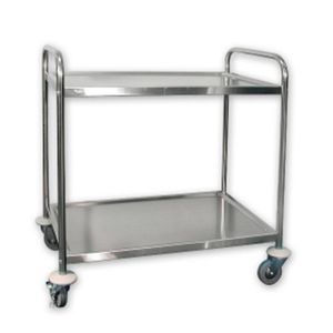 Pro.cooker 2 Tier Stainless Steel Trolley
