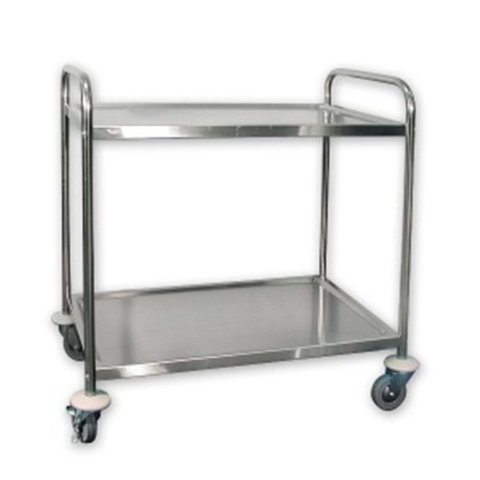 Pro.cooker 2 Tier Stainless Steel Trolley