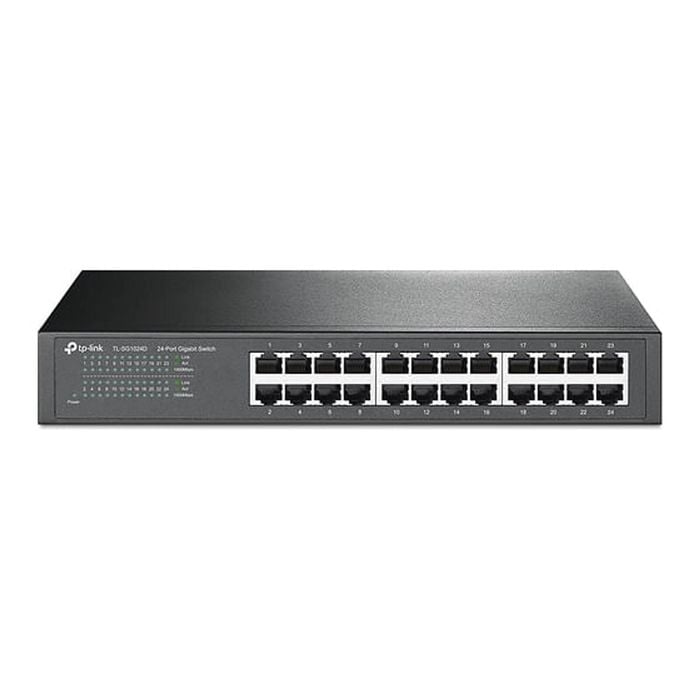 Tp-link Tl-sg1024d 24-port Gigabit Desktop / Rackmount Switch - Metal Housing