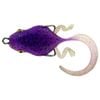 Chasebait Lures Wiggle Bomb 35mm Weedless Double Hook 2Pcs Fishing Lure - Deep Purple
