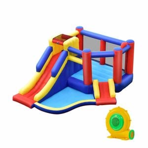 Costway Giant Jumper House Inflatable Bouncy Castle W/550w Blower
