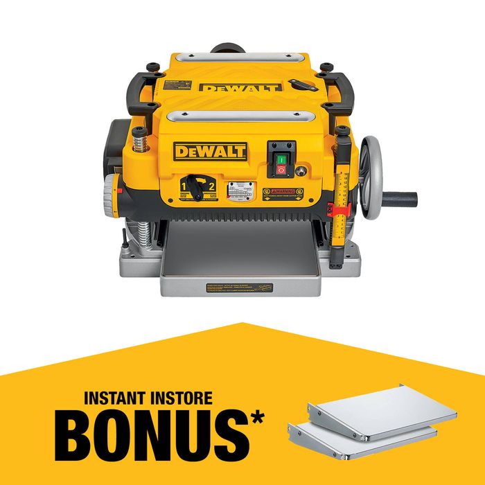 DeWALT 330mm 1800W Thicknesser - DW735-XE