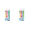 2x 6pc Legami Erasable Highlighters Pen Writing Stationery Set Assorted Colour
