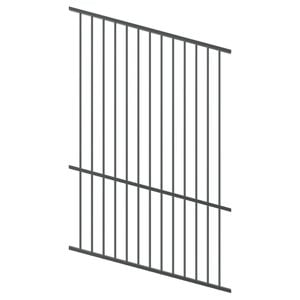 ProtectorAl 350 - 1200 x 1800mm Monument Raked Up to 15º Flat Top Pool Fence Panel