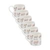 6x Ashdene Best In Breed Farm Drinking Mug Cup Sheep Animal Art